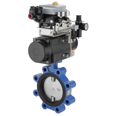 Actuated Butterfly Valves